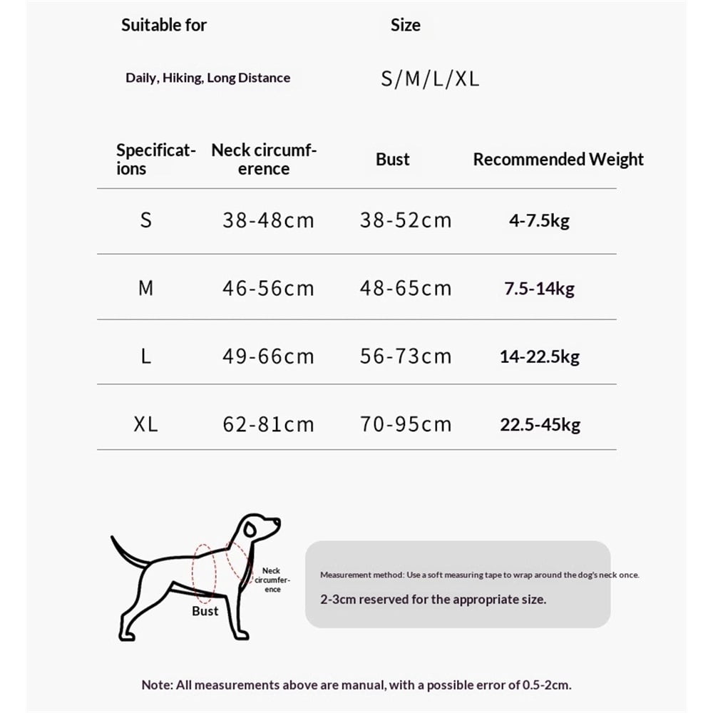 Escape Proof Dog Harness, No Choke No Pull Dog Vest Harness, Breathable Soft Padded Oxford, Leash Clips for Small Medium Dogs, Black,M