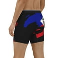 thumbnail image 2 of Men Flag Of Haiti Boxer Briefs Moisture Wicking Funny Boxer Shorts, 2 of 7