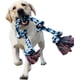 thumbnail image 1 of Juguetes de cuerda para perros para masticadores agresivos Juguetes de cuerda resistente para masticar para perros grandes y medianos Cuerda de algodón indestructible de 5 nudos para perros, 1 of 8