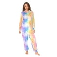 thumbnail image 4 of joogoo Rainbow Tie Dye-a2 Unisex Adults Onesies Pajamas Jumpsuits L, 4 of 7