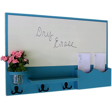 Mail Organizer With Whiteboard Coat Hooks Mason Jar Mail Organizer With Whiteboard Coat Hooks Mason Jar