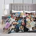 thumbnail image 4 of Dylan O'Brien Flannel Soft and Warm Throw Blanket Xmas Birthday Gift 80x60 inch, 4 of 5