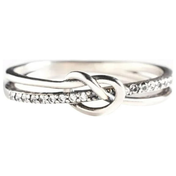 zttd fashion love ring silver ring cute love flower mother daughter ring birthday gift for daughter from mom dad