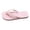 Pink, variant on Shadoumai Women's Slim Square Toe Flip Flops Comfortable Summer Rubber Thong Sandals for Beach, Shower & Pool
