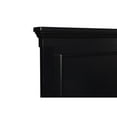 thumbnail image 3 of New Classic Furniture Tamarack Wood King Panel Bed in Black Finish, 3 of 6