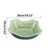 thumbnail image 1 of PEONAVET Multifunctional Basin Household Double-layer Basket Fruit And Vegetable Kitchen Washbasin Fruit Storage With Cover Multi-functional Plastic Basin, 1 of 2