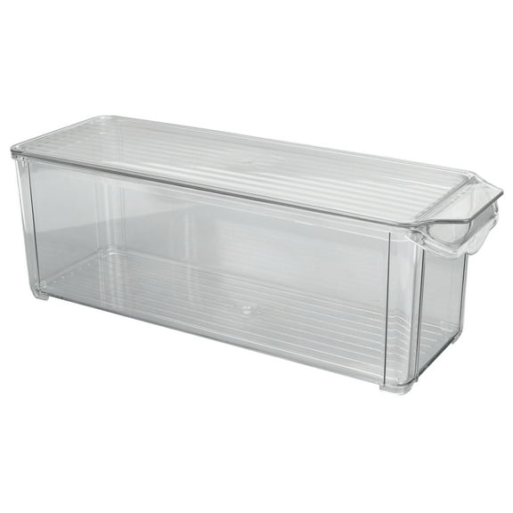 LYUMO Clear Organizing Bin, Large Capacity, Plastic, Storage Chests & Boxes