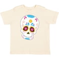 thumbnail image 3 of Inktastic Sugar Skull Blue Boys or Girls Toddler T-Shirt, 3 of 5