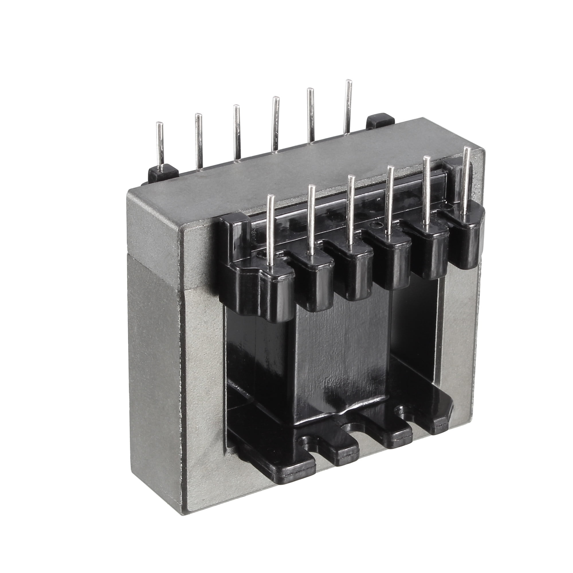 2 Sets EI40 6+6pin Transformer Bobbin PC40 Ferrite Core