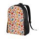 thumbnail image 2 of Disketp Colorful Maple Leaves Mochila Unisex de Apertura Lateral Completa, Mochila para Laptop para Escuela, Trabajo y Viajes, 2 of 8