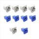 thumbnail image 2 of 40 Uds. Conector Powercon de 3 Pines 20A 250V CA NAC3MPA-1 Conector de Salida NAC3MPB-1 Azul y Gris, 2 of 6