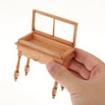 thumbnail image 6 of guohui 1/12 Dollhouse Cabinet Dollhouse Furniture Miniature Jewelry Display Cabinet for Wood, 6 of 9