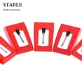 thumbnail image 3 of SOPOTUTU Turntable Stylus Replacement 7Pcs Red Plastic and Aluminum for Music Professional Audio Systems, 3 of 6