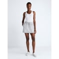 thumbnail image 2 of Scoop Women's and Women's Plus Double Waistband Skirt, Sizes XS-4X, 2 of 5