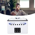 thumbnail image 2 of Cenicero sin humo Función de purificador de aire Iones negativos Carga USB Batería de 8000 mAh Captador de humo para barra de oficina familiar Azul y blanco, 2 of 14