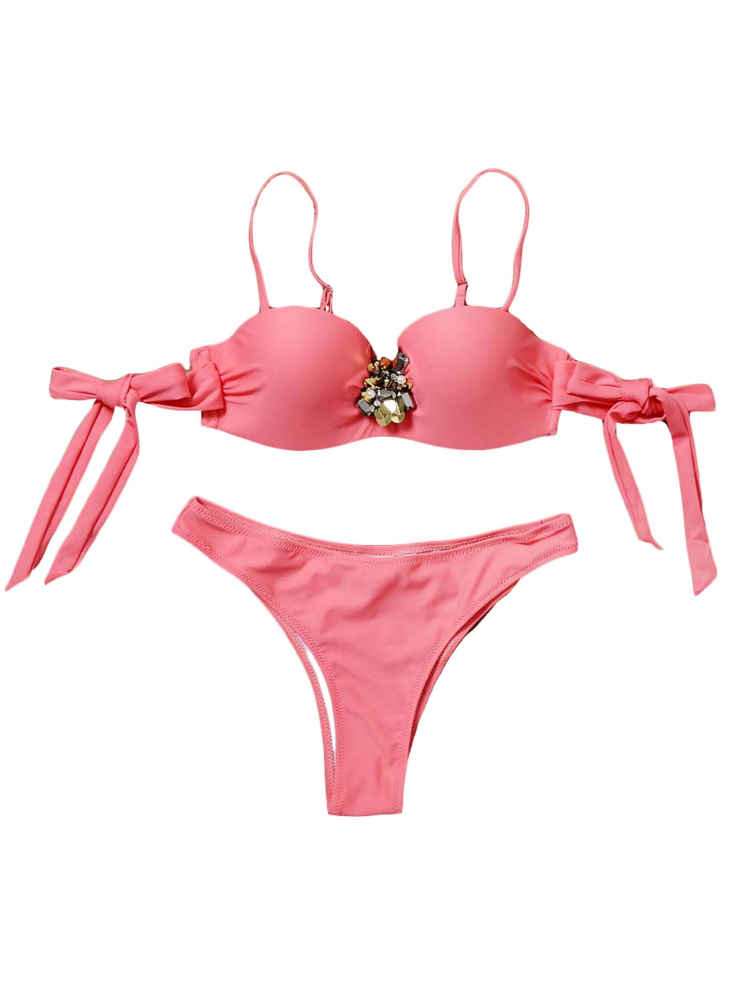 solid color bathing suit tops