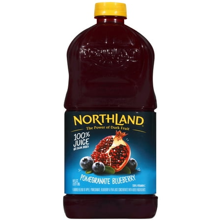 juice northland pomegranate blueberry oz fl count walmart