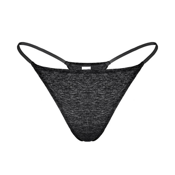 Sexy G-String Thongs for Women Cotton Panties T-back Tangas Low Rise Hipster Underwear