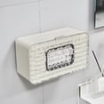 thumbnail image 3 of Fiudx Caja de Pañuelos, Elegante Organizador de Cajones Transparente, Elegante Soporte de Pared para Baño, Práctico Accesorio para Sala de Estar, Ideal para Viajes En Casa o En La Oficina, Práctico A, 3 of 6