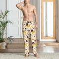 thumbnail image 2 of Honiee Cartoon Poodle Dog for men - a sleek fusion of Straight Pajama Pants, versatile Lounge Pants, and cozy Sleepwear, all rolled into one-XX-Large, 2 of 6