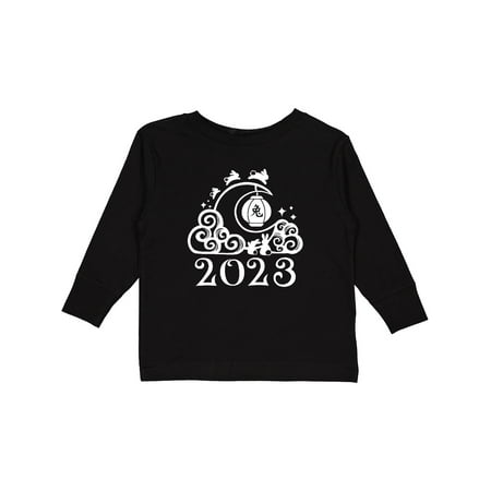 

Inktastic 2023 Chinese New Year Rabbit Gift Toddler Boy or Toddler Girl Long Sleeve T-Shirt
