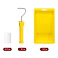 thumbnail image 4 of Unique Bargains Paint Roller Kit, 2Inch White Water-Based Foam Paint Rollers, Tray, 20cm Frame 8 Pack, 4 of 6