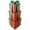 Green, variant on Homeford Nested Square Gift Boxes, Red, 5-inch, 6-inch, 7-inch, 3-piece, 1.5-inch Red Satin Ribbon