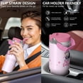 thumbnail image 6 of 1pc Pet Lovers 30oz Tumbler with Straw & Handle - Insulated Stainless Steel Cup | Holiday Gift for Man Women (Christmas, Valentine's, Birthday), 6 of 7