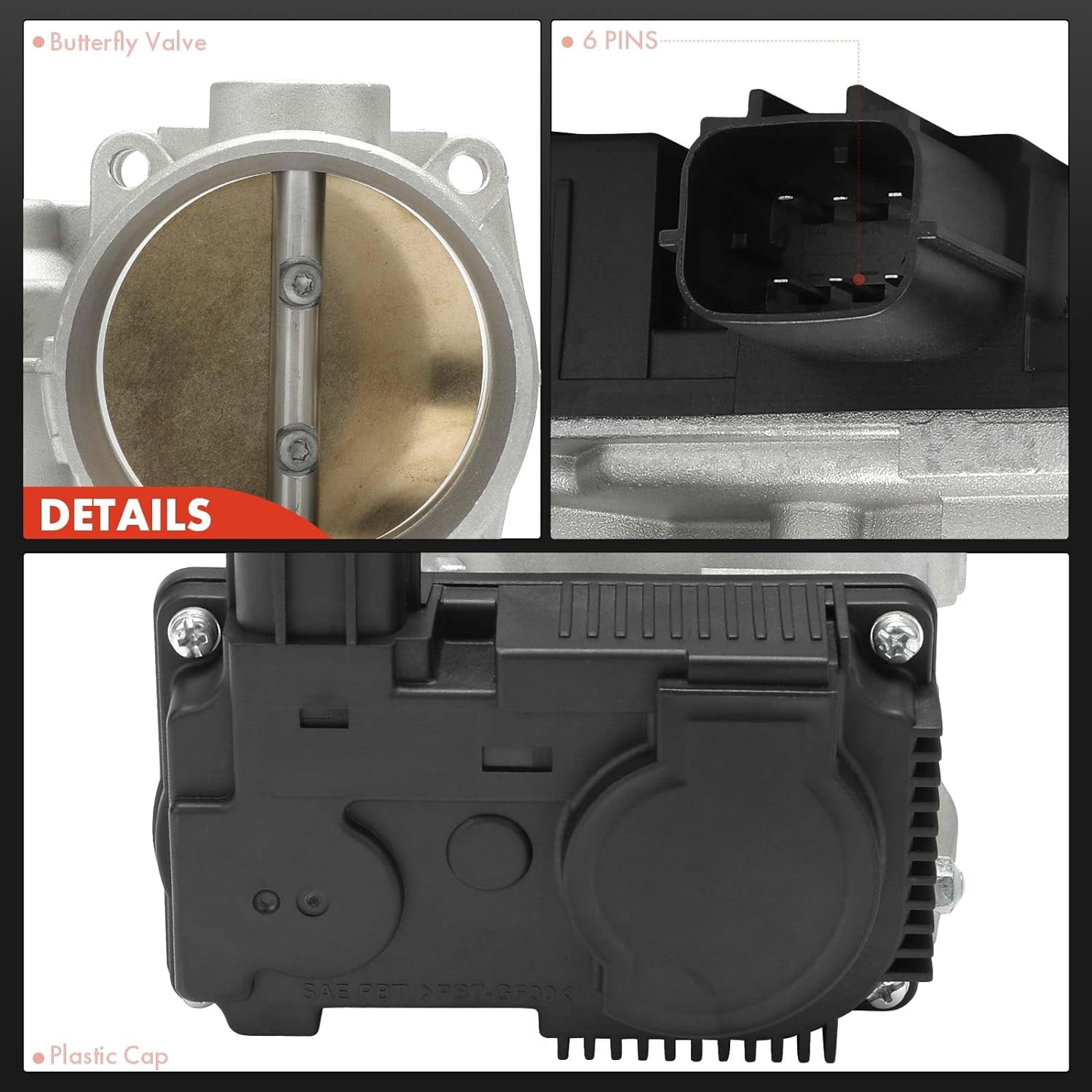 A-Premium Electronic Throttle Body Assembly Compatible with Nissan Altima 2002-2006 Murano 2003-2007 Pathfinder 2003-2004 Maxima 2002-2008 Quest 2002-2008 350Z & Infiniti G35 M35 FX35 I35