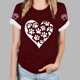 thumbnail image 5 of Tops Y Blusas de las Mujeres Estampadas Cuello Redondo Manga Corta, Poliéster Casual Top para Diario, Fiesta Y Todas las Estaciones, 5 of 8