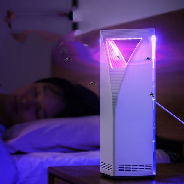 onlyliua Liquidación Lámpara Antimosquitos Usb para El Hogar, Trampa para Mosquitos Fotocatalizadora Silenciosa para Bebés En Interiores, Lámpara Antimosquitos con Enchufe Inhalable