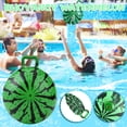 thumbnail image 1 of Mikilon 9 Inch Inflatable Watermelon Float Ball With Handle For Swimming Pool Game, 1 of 8