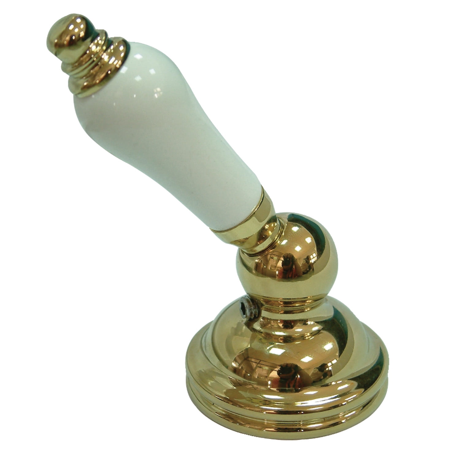 Kingston Brass KB3402PL Victorian 4" Centerset Single Handle Bathroom Faucet, Polished Brass