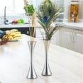 thumbnail image 3 of Yammee Chic Metal Vase Stainless Steel Flower Vase for Centerpiece Wedding Decor Metal, 3 of 10