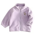 thumbnail image 1 of Girls Coats & Jackets Children'S Double Spring Spring Autumn Baby Purple Girls' Fall Tops, Tees & Blouses ,4-5 Years, 1 of 4