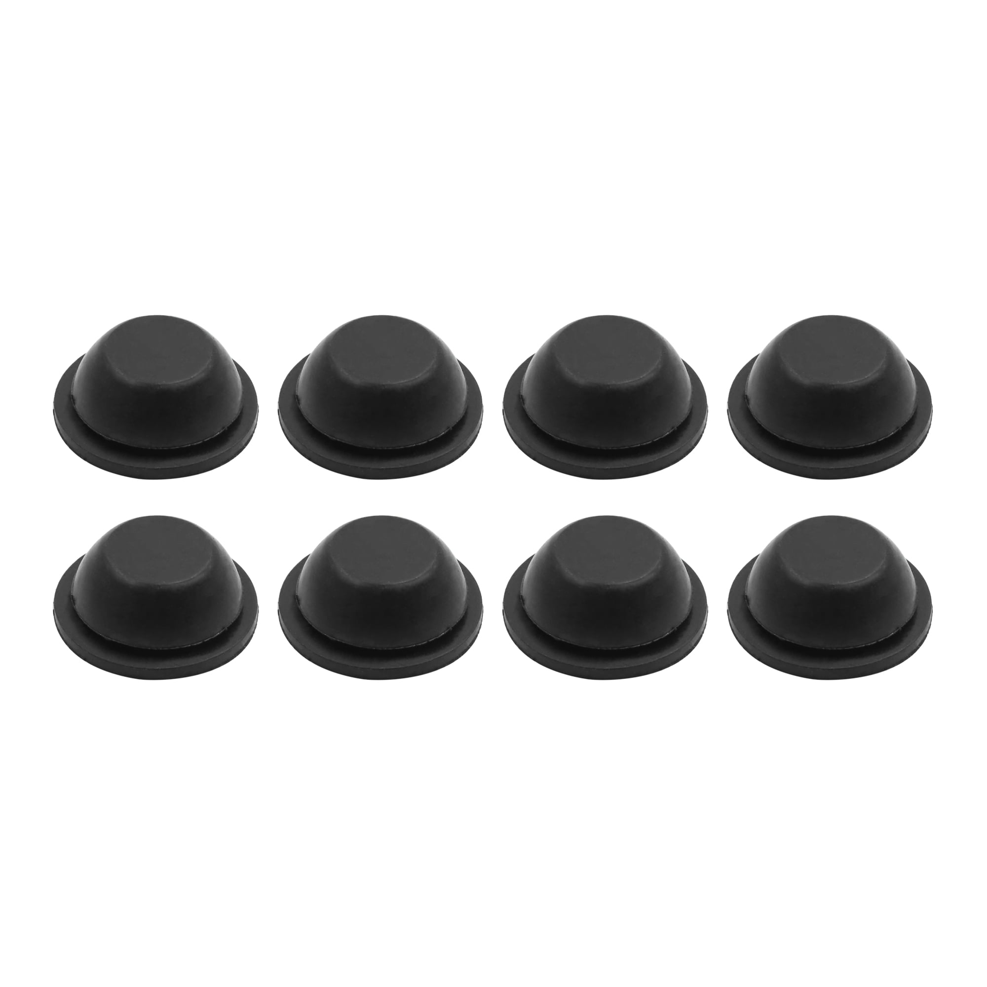 8pcs Rubber Grommet Plug Car Flush Mount Wire Gasket Interior 30mm x