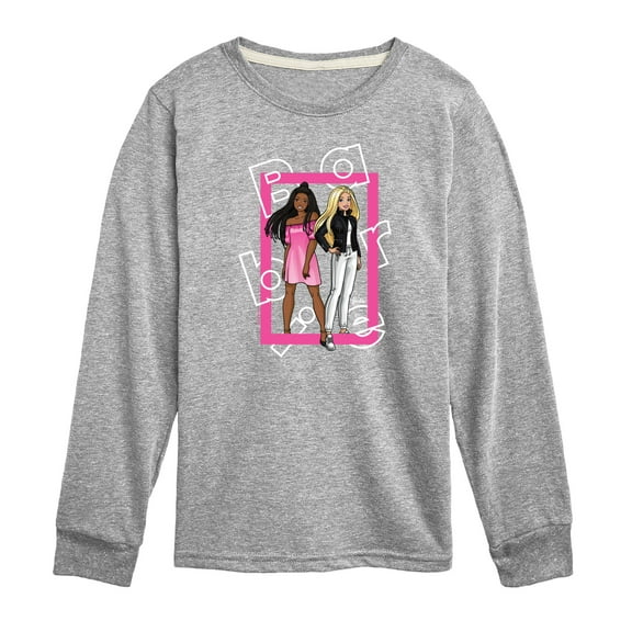 Barbie - Barbie Out Of Box - Toddler And Youth Long Sleeve Graphic T-Shirt