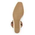 thumbnail image 5 of Time and Tru Women's Square Toe Espadrille Wedge Sandals, 5 of 5