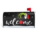 thumbnail image 1 of Funda para buzón de Navidad con imán de bienvenida para invierno, para decoración de jardín, patio y hogar, tamaño estándar de 21 x 18 pulgadas, 1 of 8
