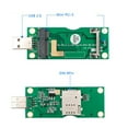 thumbnail image 3 of Mini PCIE to USB 2.0 Adapter Card with Card Slot for WWAN Networking, 3 of 8