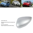 thumbnail image 3 of Door Mirror Covers Side Mirror Cover Caps Rearview Replacement Compatible with  Fiesta 2008 to 2017 ABS Plastic Wing Mirror Cap Side Door Rearview Mirror Cover, 3 of 7
