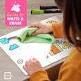 thumbnail image 4 of Paquete De 10 Pizarras Blancas De Doble Cara, Pizarras De Borrado En Seco Forradas Para Niños Mayores De 4 Años, Pizarras De Escritura Con Rayas, Práctica De Escritura A Mano, Pizarra Blanca Pequeña,, 4 of 5