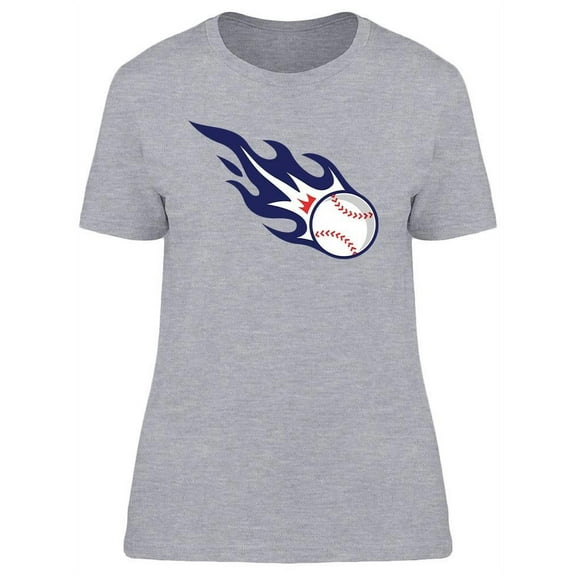Baseball  Design T-Shirt Women -Image by Shutterstock, Female Medium
