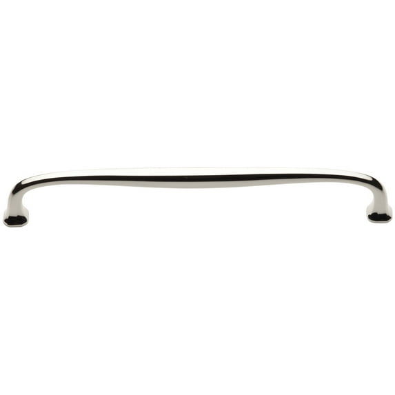 Baldwin 4364140 12 in. Center to Center Severin Fayerman Appliance Pull, Polished Nickel