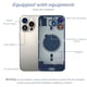 thumbnail image 2 of Reemplazo de cristal trasero ZNZHKR para iPhone 16 Pro Max 6.9" impermeable, 2 of 6