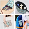 thumbnail image 5 of Xecao Sea Shells 2 Print Telescopic Pencil Bag Pen Holder Pop Up Stationery Case Stand-up Retractable Transformer Bag Standing Organizer, 5 of 6