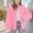 Pink, variant on ZOYOEN Girls Oversized Track Jacket- Long Sleeve Zip UP Lightweight Casual Fall Jacket with Pockets Black Size 5-14