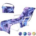 thumbnail image 2 of Beach Chair Cover No Sliding Quick Drying Chaise Lounge Towel, 2 of 6