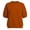 00-Orange1548, variant on Hiiko Oversized Sweatshirt for Women Solid Lightweight Half Sleeve Crewneck Pullover Tops