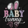 thumbnail image 2 of Cute Spring Easter Baby Bunny Ears Bodysuit Jumper Girls Infant Baby Brisco Brands NB, 2 of 6